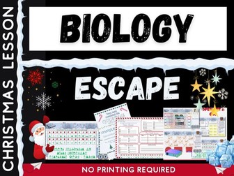 Christmas Biology Quiz Escape