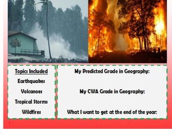 Revision Guide - Natural Hazards AQA