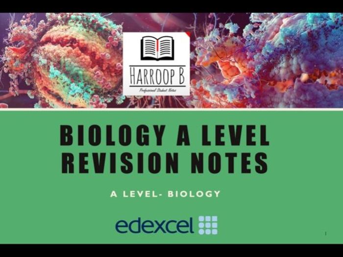 A-level Edexcel Biology B - Complete Set Of Revision Notes (A2 ...