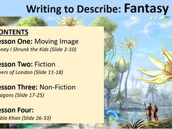 P1Q5 Writing to Describe- Fantasy