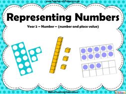 Representing Numbers - Year 2 | Teaching Resources