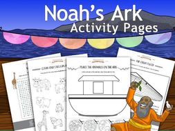 Noah's Ark Activity Pack FREEBIE | Teaching Resources