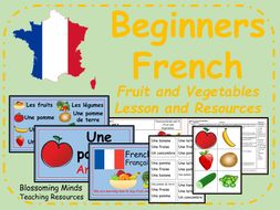 French Lesson And Resources - Ks2 - Fruit And Vegetables By 