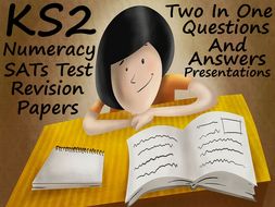 Numeracy SATs Test Revision PowerPoints - Questions And Answers In Every Presentation.