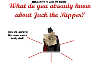 Jack the Ripper Scheme of Work