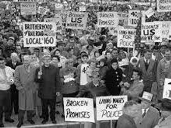 Civil Rights in the USA Thematic Study Notes for Trade Unions (A-Level History)