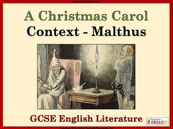 A Christmas Carol - Thomas Malthus