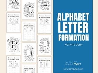 Alphabet Letter Formation Book