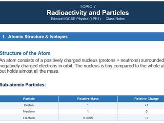 Radioactivity_Edexcel_IGCSE