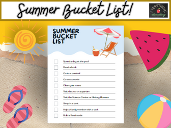 Summer Bucket List