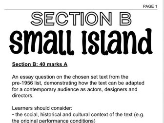 Small Island Workbook