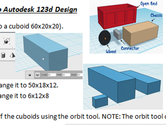 3D CAD satrting off. Using Autodesk 123d Design