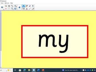 Smart Note Boards - In line with Little Wandle Scheme - Spring 1