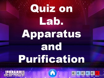 Quiz on Laboratory  Aparatus and Purification