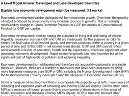 Developing countries essay