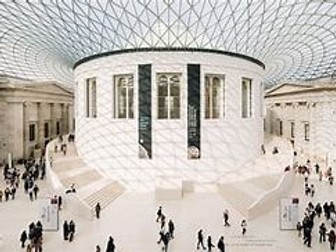 British Museum London Artifact Hunt for Egyptian Statue Gallery and Mummy Exhibit