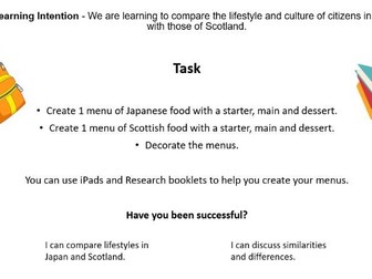 Scotland and Japan stations