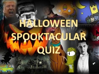 Halloween Spooktacular Quiz (Perfect for Tutor Time)