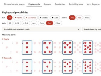 GCSE Probability Tool & Visualiser