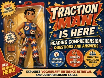 Traction Man Is Here - Comprehension - KS1