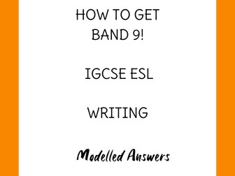 Modelled genre writing for ELL students