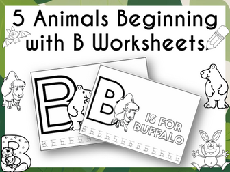 5 Animals Beginning with the Letter B