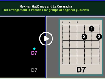 Mexican Mix - Guitar Chord Charts - Video