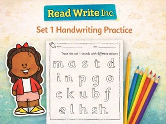 RWI set 1 handwriting practice