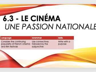 A-level - le cinema passion nationale