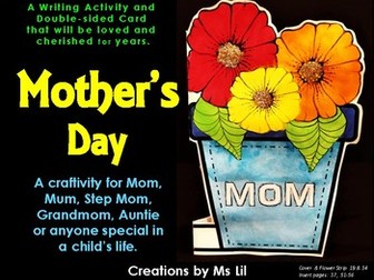 Mother's Day ::  Mother’s Day Writing Activities  ::  Mother’s Day Card