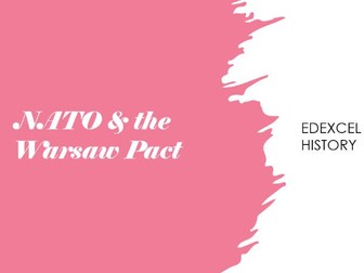 The Warsaw Pact & NATO GCSE Lesson