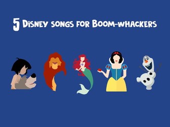 TUNED / BOOMWHACKER | 5 Disney songs