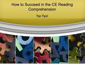 How to Succeed in Common Entrance Reading Comprehension