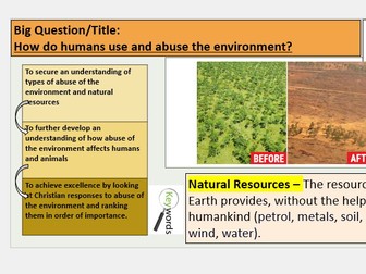 Use and abuse of the Environment