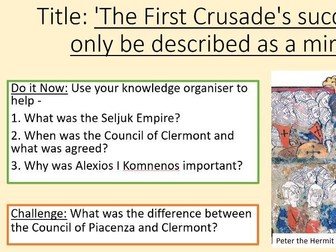 KS3 The Crusades - The First Crusade