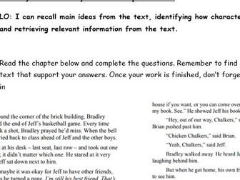 Comprehension Task