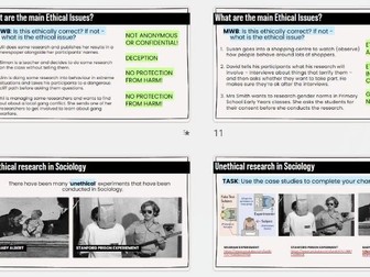 GCSE Sociology: Research Methods Unit