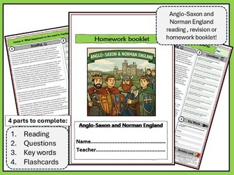 Anglo-Saxon and Norman England Revision