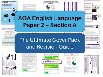 AQA English Language Paper 2 Cover