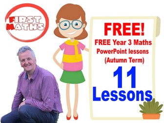 FREE Year 3 Maths YouTube PowerPoint lessons (Autumn Term)