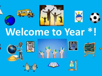 Welcome Back / Return to School Motivational Assembly / Tutor Time/ Form Time/ PSHE