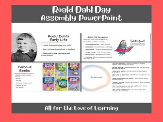 Roald Dahl Day Assembly PPT