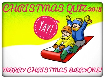 Home Schoolers Christmas Quiz