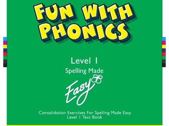 Spelling Made Easy Fun with Phonics Worksheets Level 1