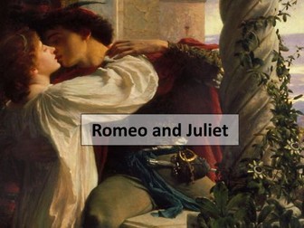 Romeo and Juliet Full SOW KS3