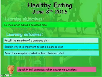 Healthy Lifestyles: Healthy Eating