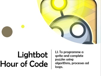 Lightbot - Hour Of Code - Algorithm - 3 week unit and worksheets.