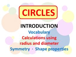 introduction to circles assignment