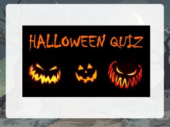 KS2 Halloween Quiz and Activities