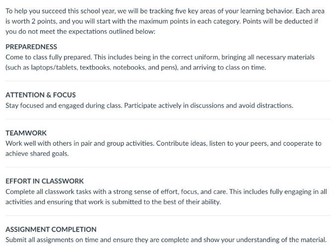 LEARNING BEHAVIOUR (CANVAS TEMPLATE)
